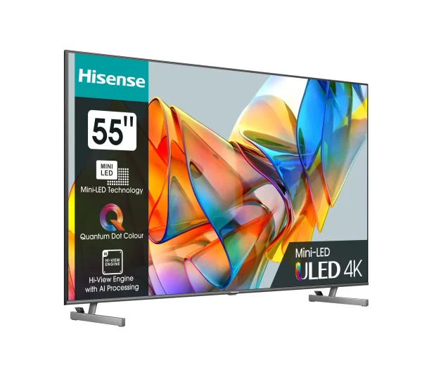 HISENSE 55” 139 cm 4K QLED-Fernseher 55U66KQ